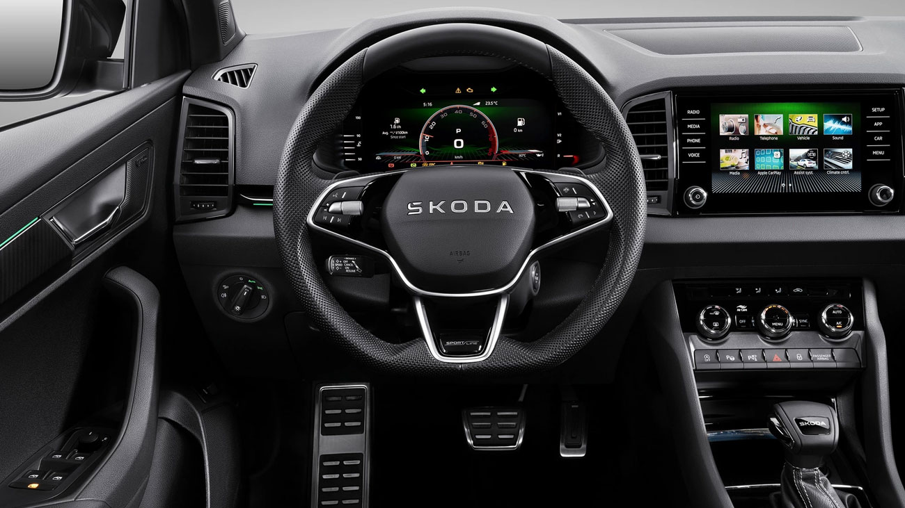 Nội Thất Skoda Karoq Sportline